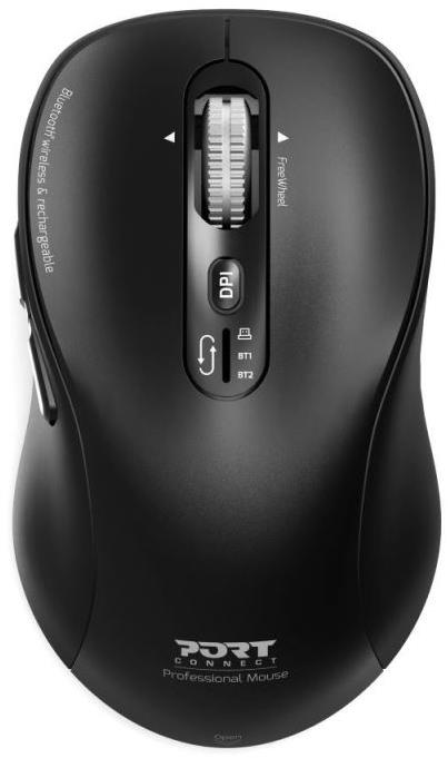 PORT CONNECT Expert, 2.4GHz a Bluetooth, USB-C, černá