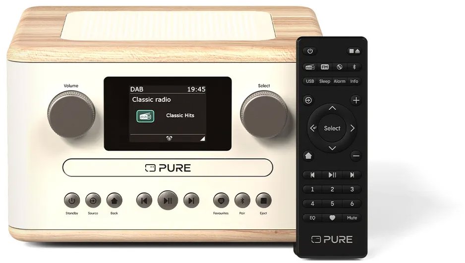 PURE Classic C-D4 bílá/dub