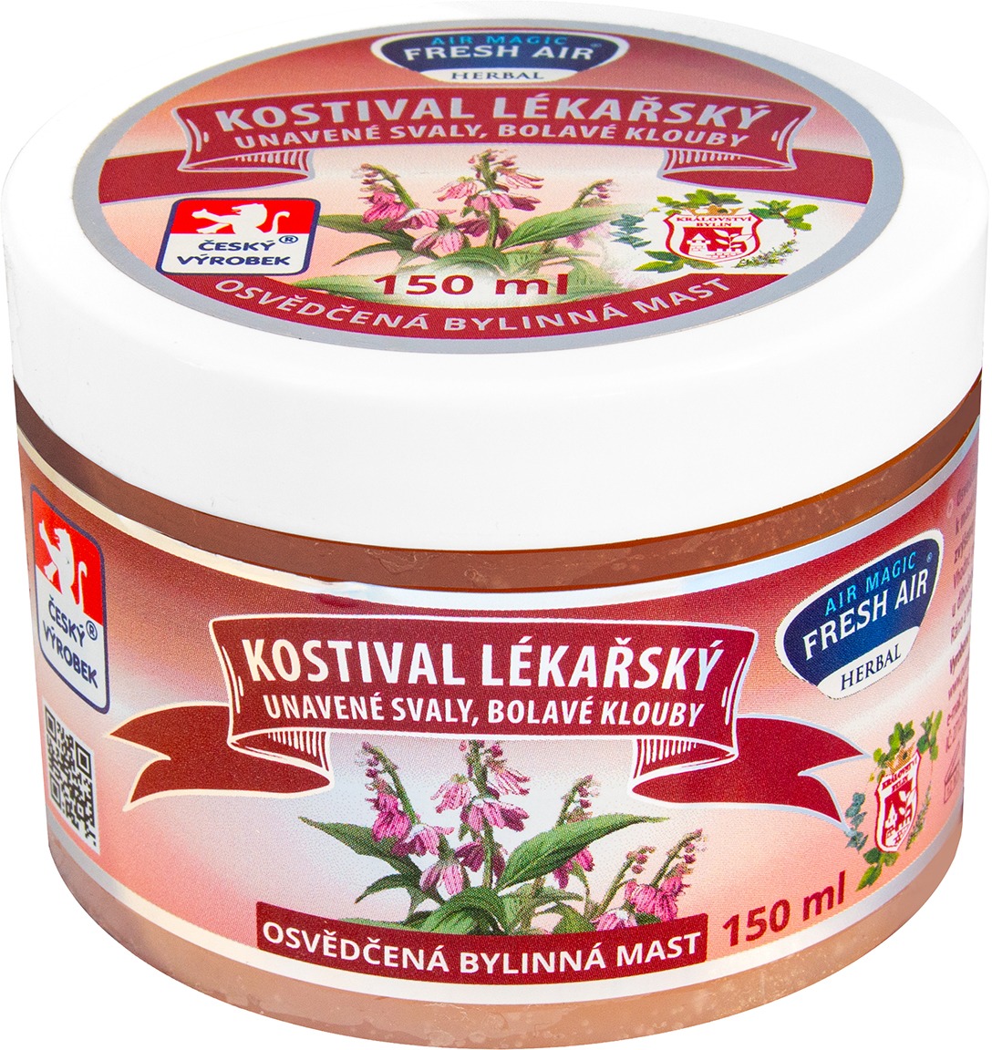 Mastičky bylinkové 150 ml kostival