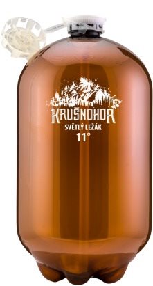 Krušnohor Světlý ležák 11° - 20l sud