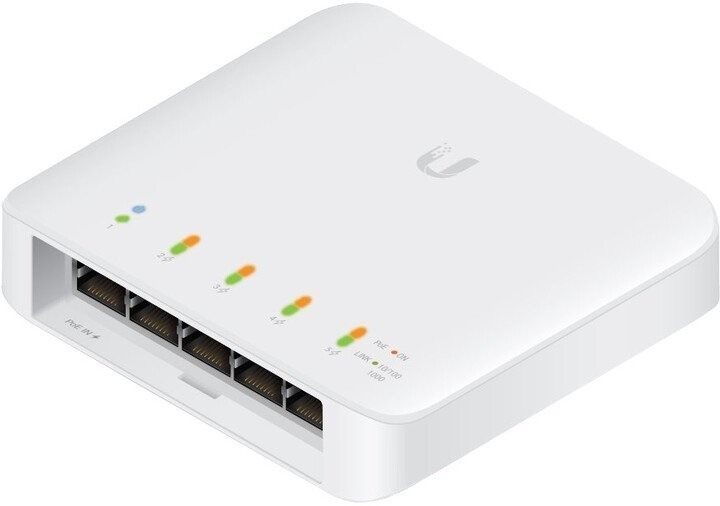 Ubiquiti USW-FLEX - kompaktní gigabitový switch s PoE