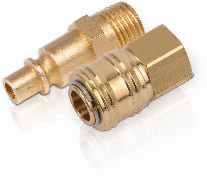 POWERPLUS Rychlospojka hadice + euro POWAIR0261