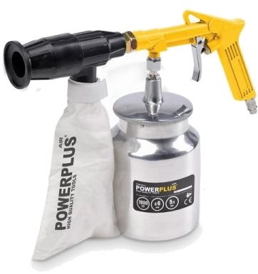 POWERPLUS Pískovací pistole pneumatická POWAIR0014