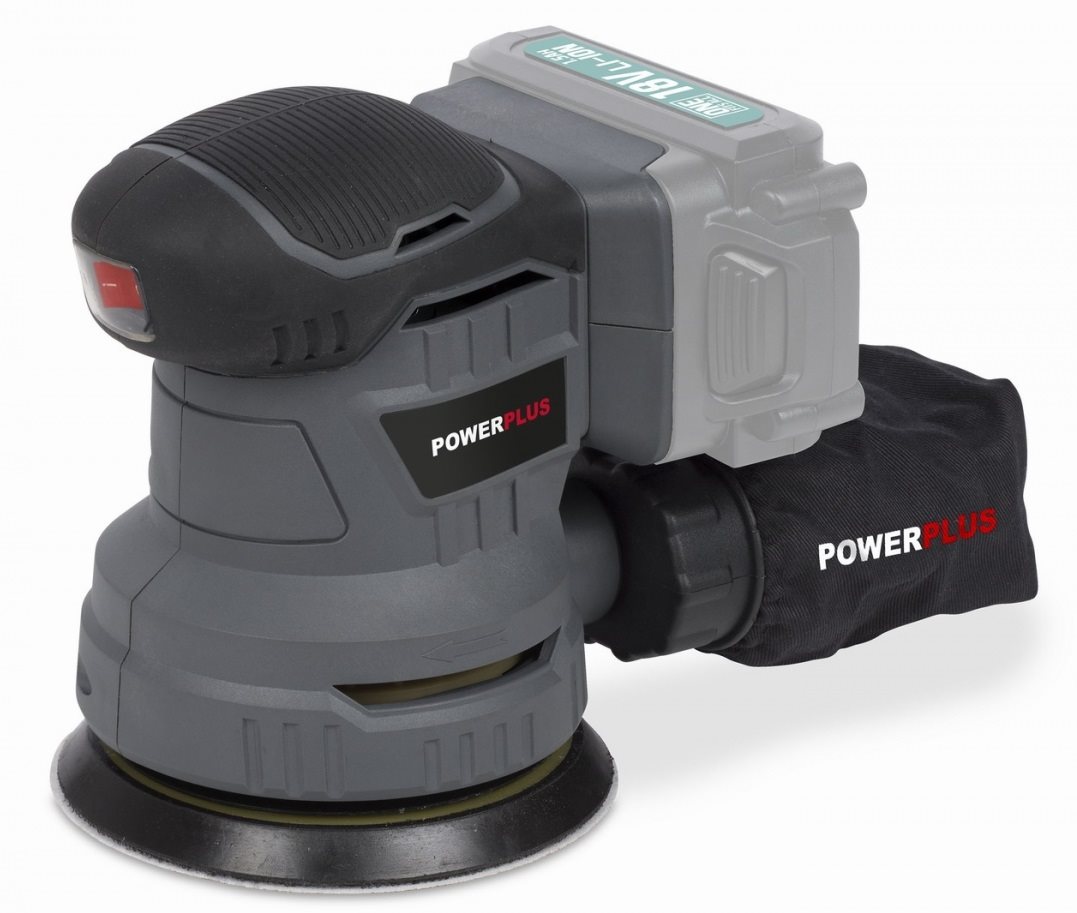 POWERPLUS Excentrická bruska AKU 18V POWEB4010 (bez AKU)