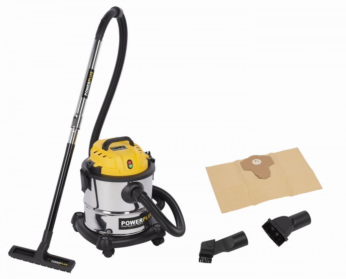 POWERPLUS Vysavač sucho/mokro 1200 W, 20l POWX3230