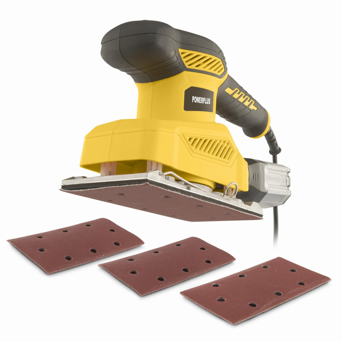POWERPLUS Vibrační bruska elektrická 260W POWX04010