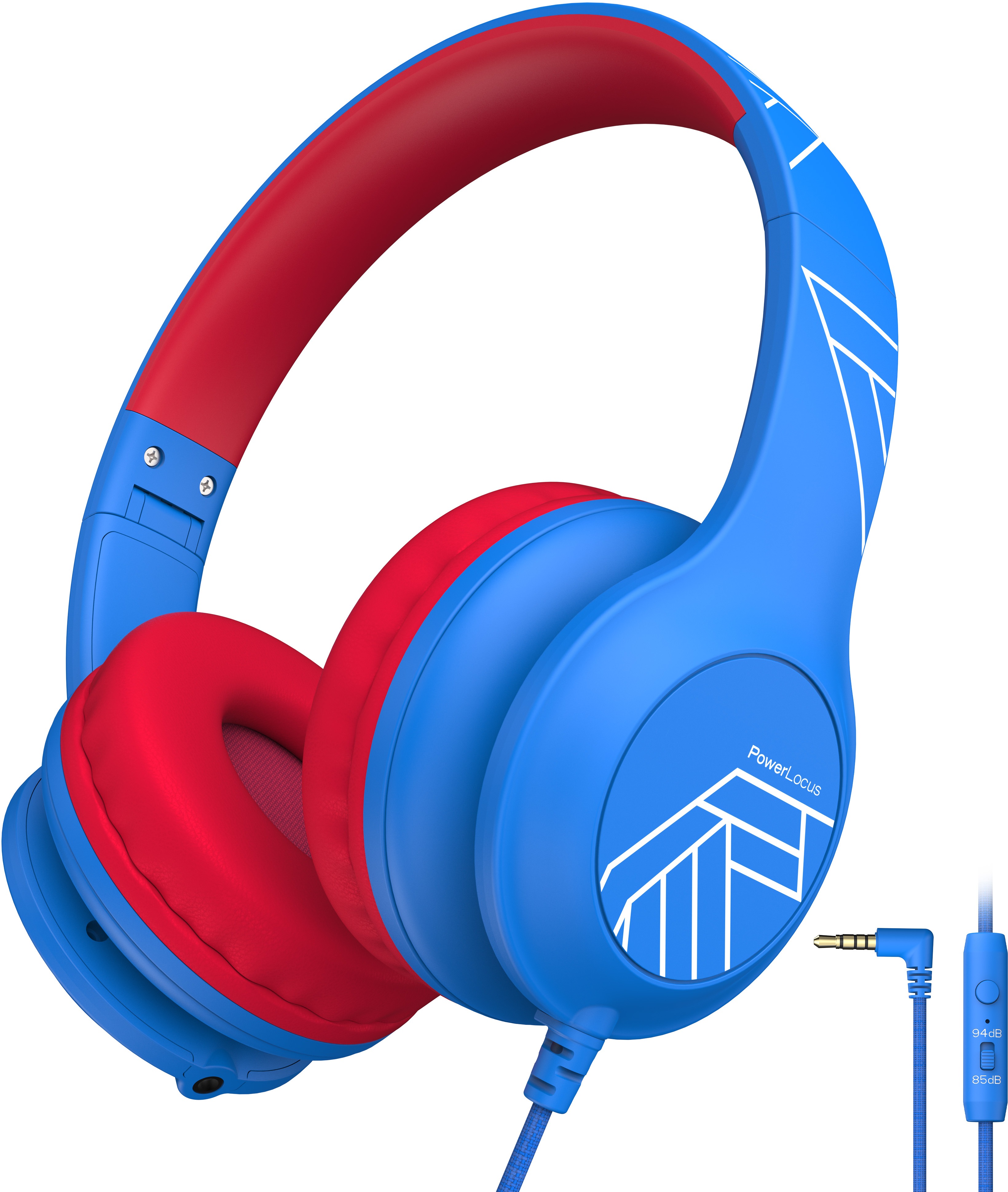 PowerLocus PLED Wired Kids Blue/red