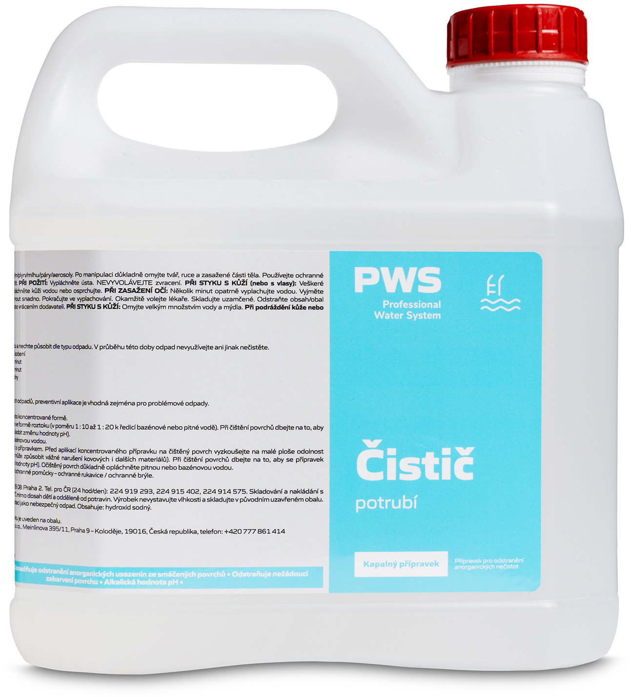 PWS Čistič odpadů 3l