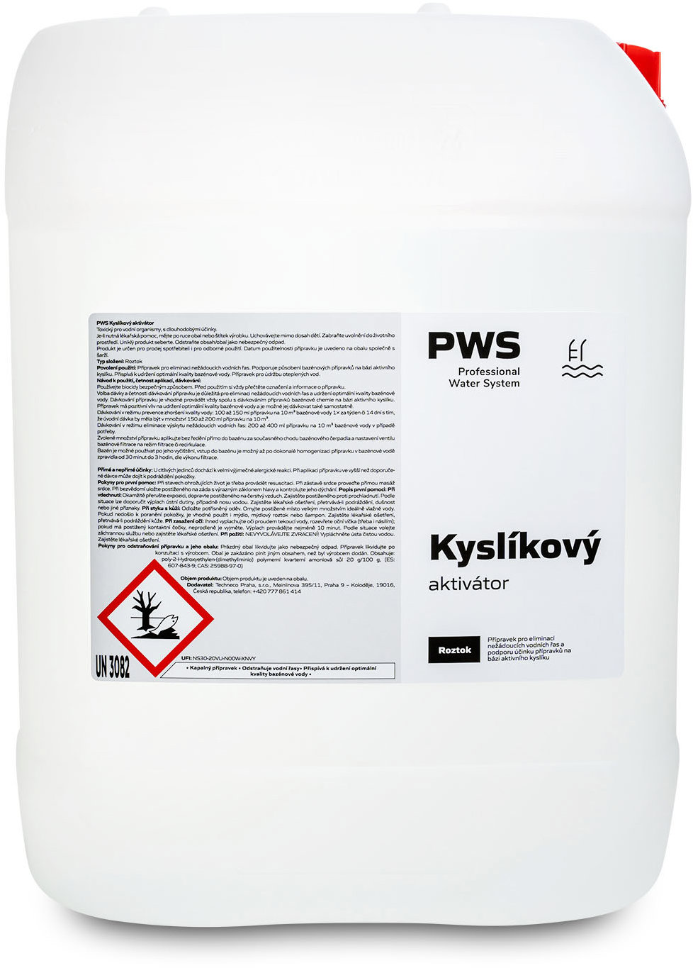 PWS Kyslíkový aktivátor 10 l