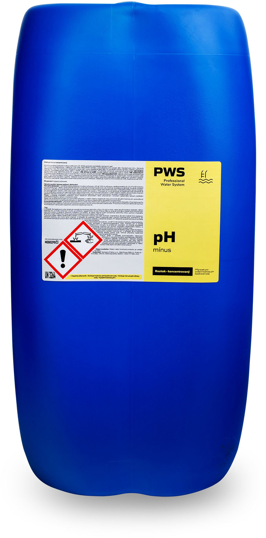 PWS pH mínus 50 l kapalný