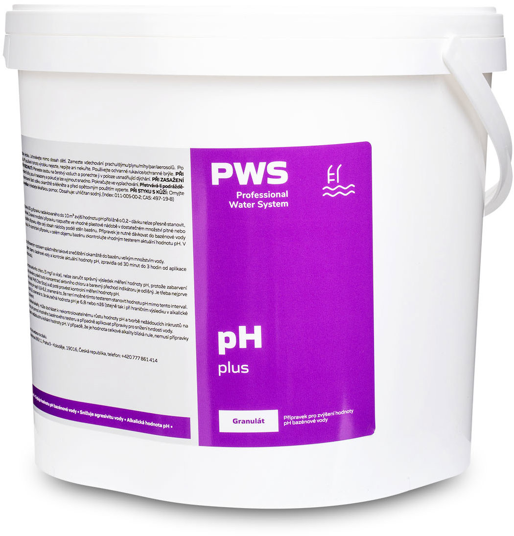 PWS pH plus 5 kg pro úpravu PWS pH vody
