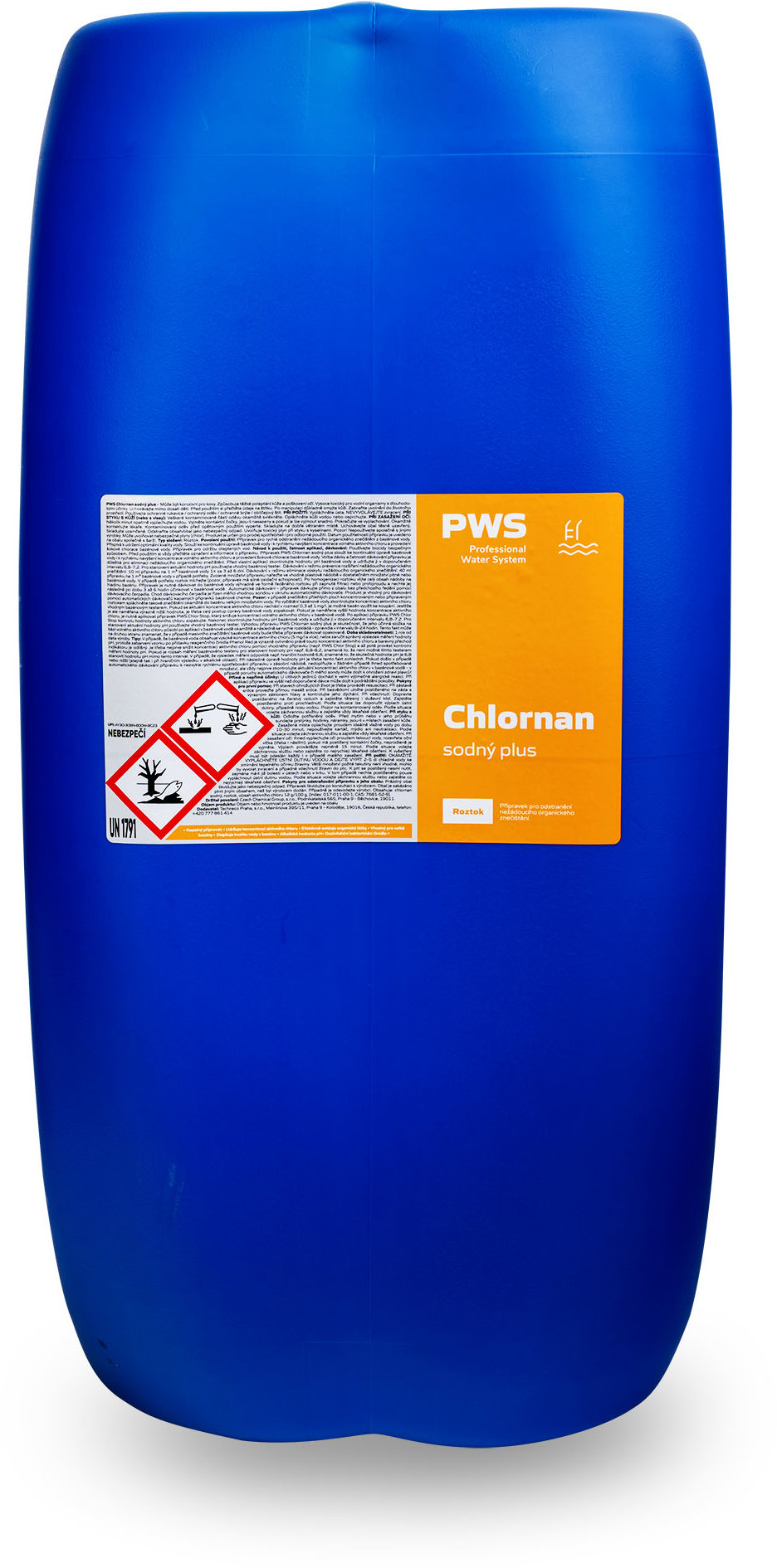 PWS Chlornan sodný stabilizovaný 50 l