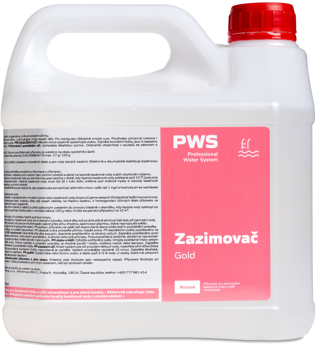 PWS Zazimovač bazénů Gold 3 l