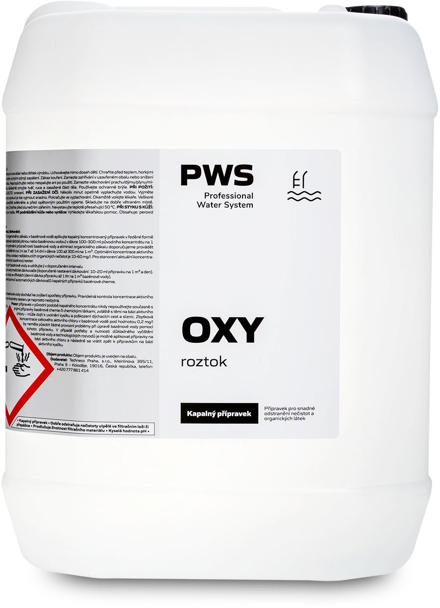 PWS OXY roztok, 10 l ADR