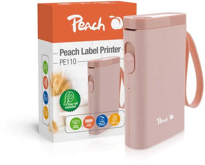PEACH PE110 nabíjecí, růžová