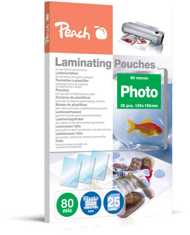 Laminovací fólie Peach S-PP080-20 - chráněte své fotografie