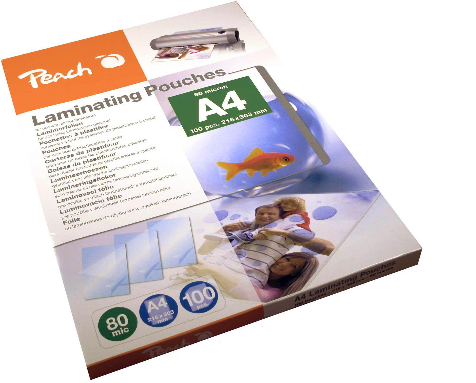 PEACH PP580-02 A4/160 lesklé - balení 100 ks