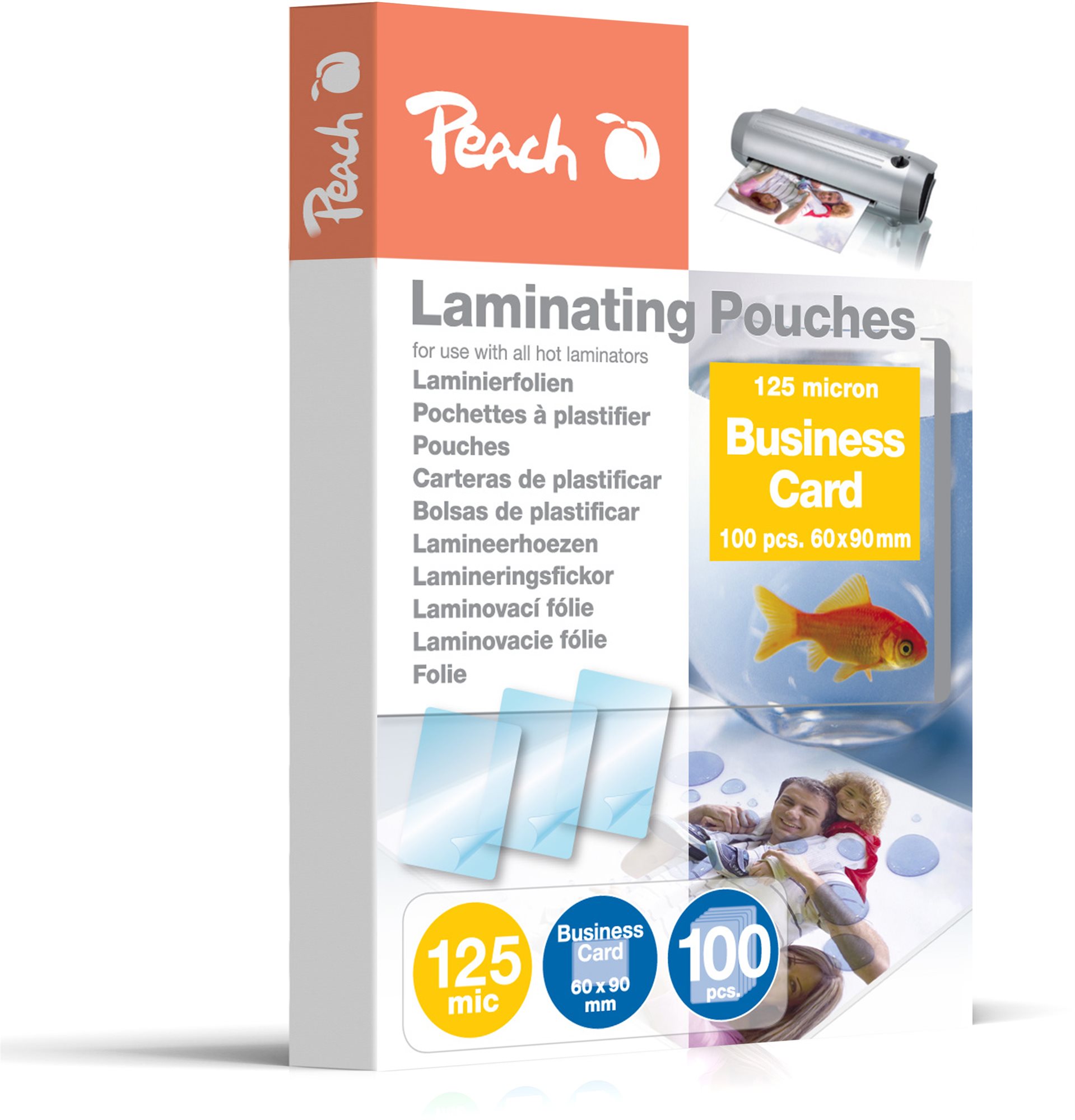 Laminovací fólie PEACH PP525-08 60 x 90 mm/250 lesklé