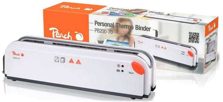 PEACH Thermal Binder PB200-70 - spolehlivý a efektivní vazač papírů