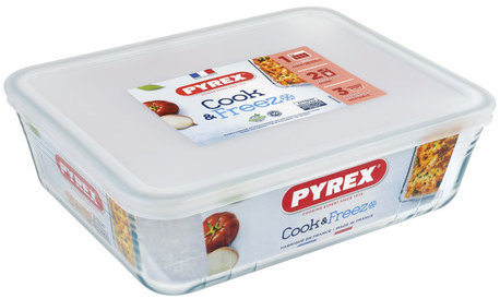 Pyrex 243P000/7646 Dóza 2,6 l sklo