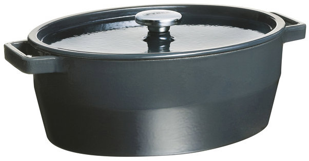 Pyrex Kastrol s poklicí 6 l litinový šedý