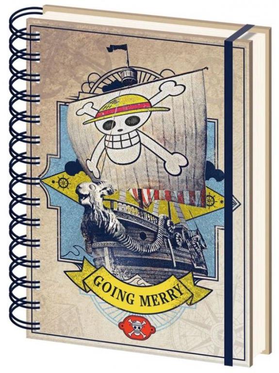 Poznámkový blok One Piece Live Action: Going Merry