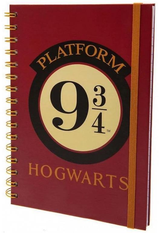 Poznámkový blok Harry Potter: Platform 9 3/4