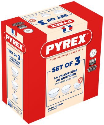 Pyrex Sada misek 3 ks