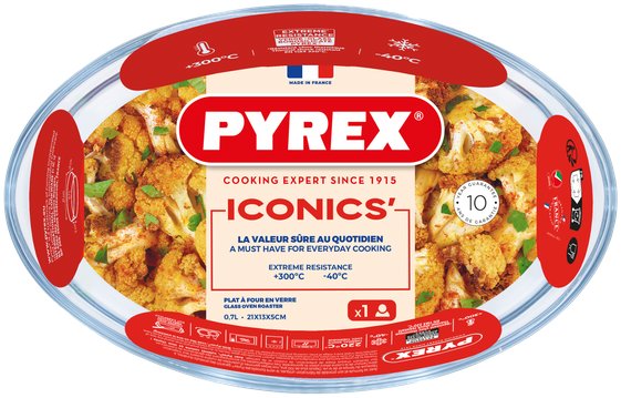 Pyrex Zapékací mísa 0,7 l oválná