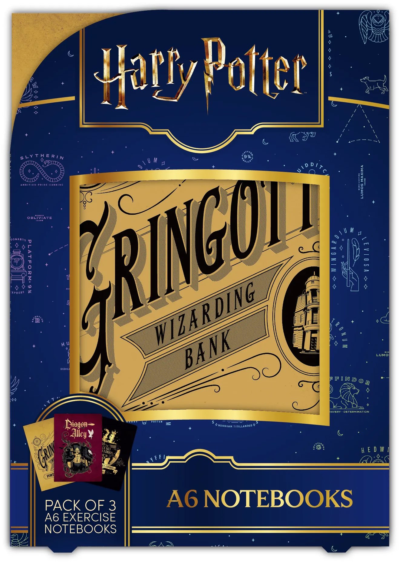 BLUESKY Harry Potter Magical Locations, set bloků A6