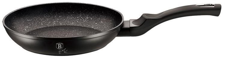 BERLINGERHAUS Pánev s mramorovým povrchem 28 cm Black Silver Collection
