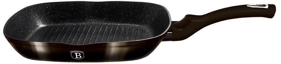 BERLINGERHAUS Pánev grilovací Shiny Black Collection 28cm
