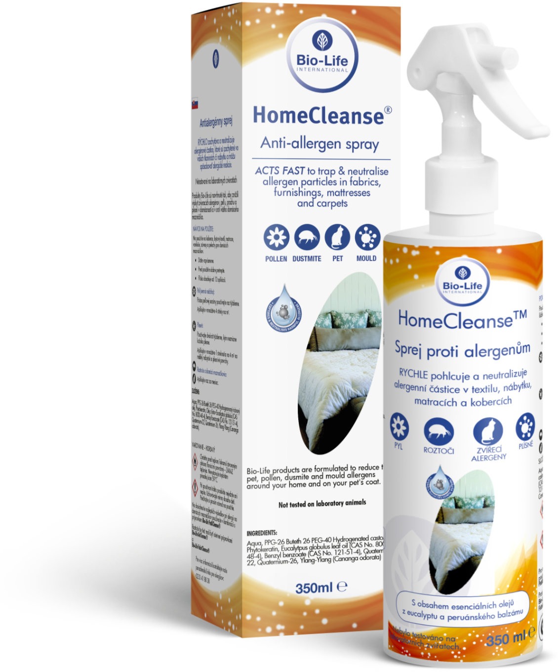 Bio-Life HomeCleanse pro alergiky 350 ml