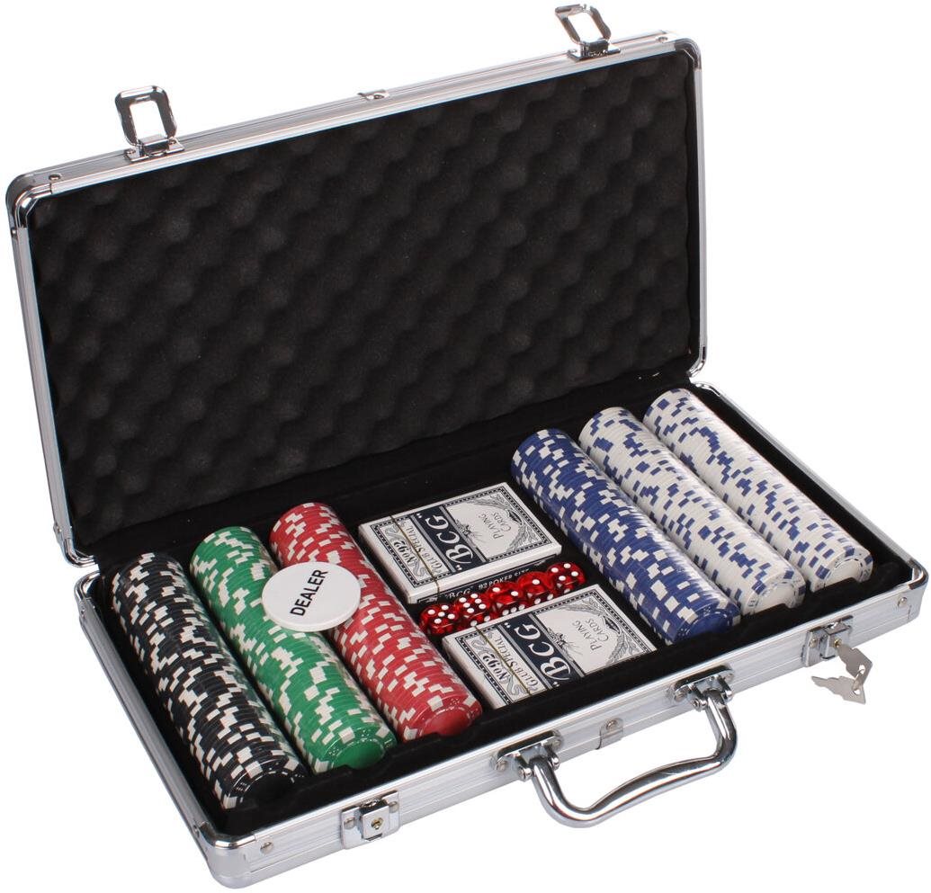 Poker Set 300 v alu kufříku