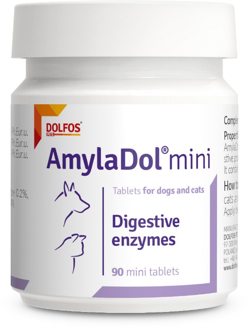 Dolfos AmylaDol mini 90 tbl - trávicí enzymy