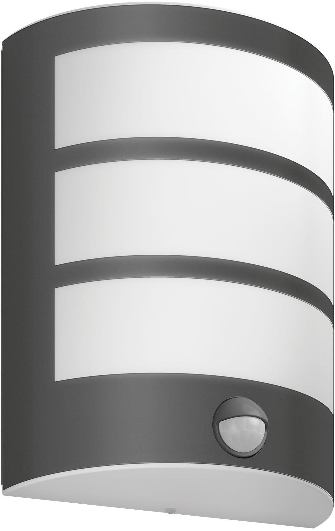 Philips LED Venkovní nástěnné svítidlo se senzorem PYTHON 2700K