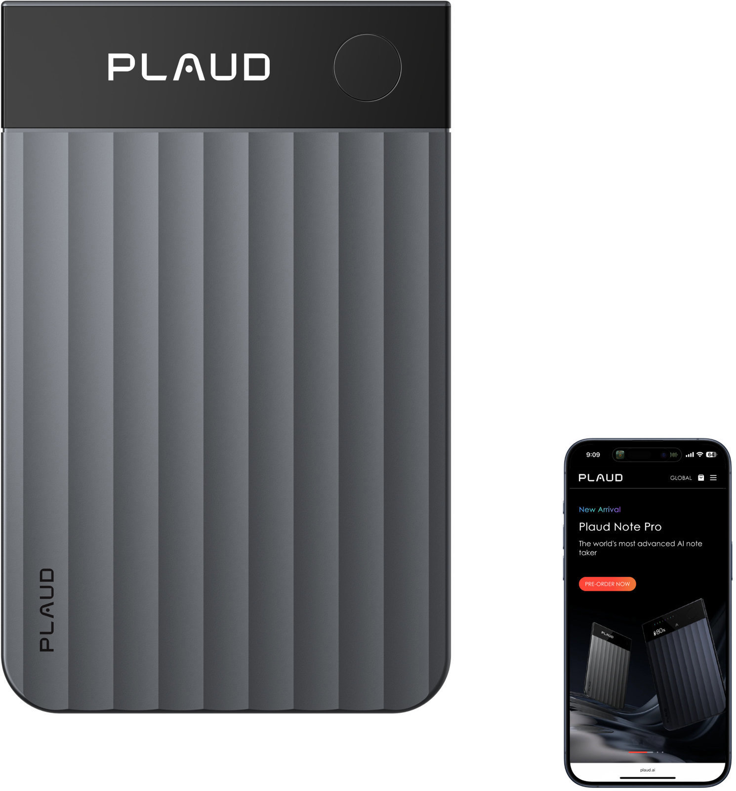 Plaud Note Pro Black AI hlasový záznamník
