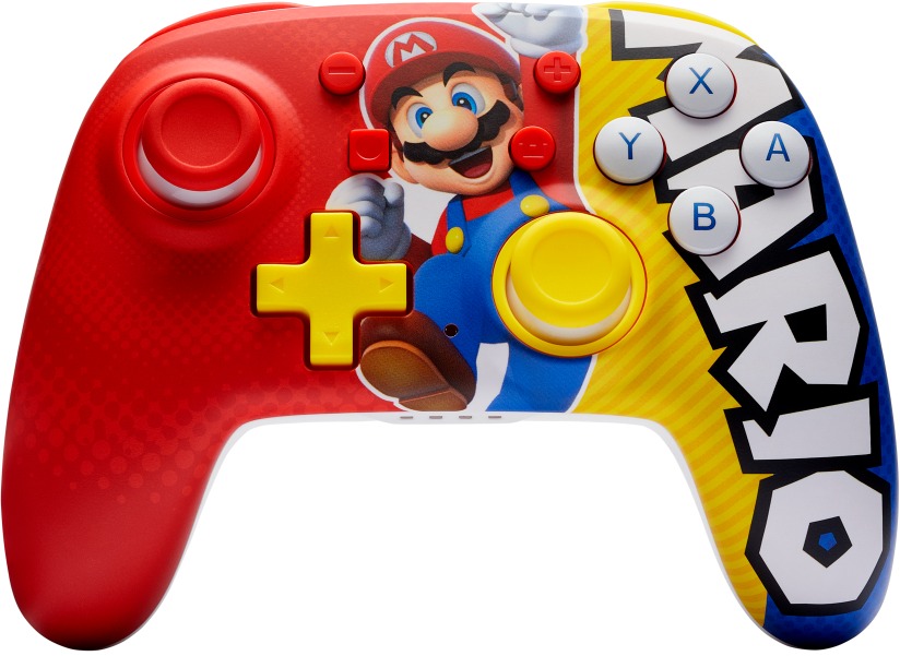 PowerA Nano Enhanced Wireless Controller for Nintendo Switch - Super Mario Victory
