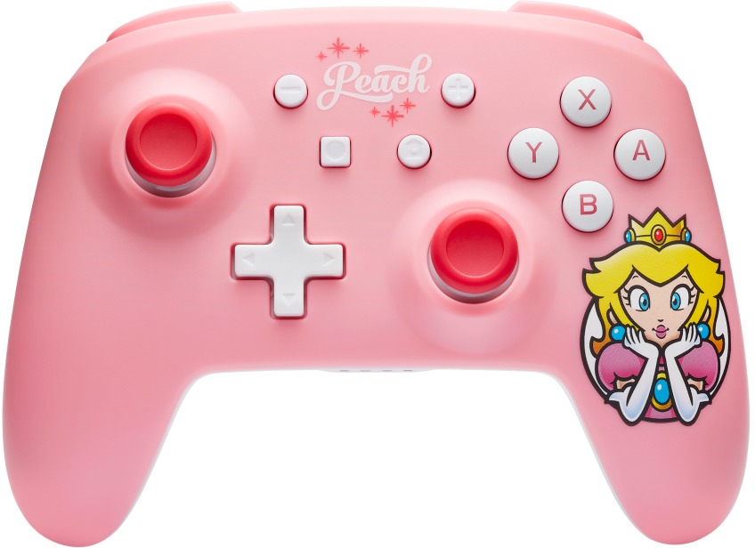 PowerA Wireless Controller for Nintendo Switch - Super Mario - Princess Peach