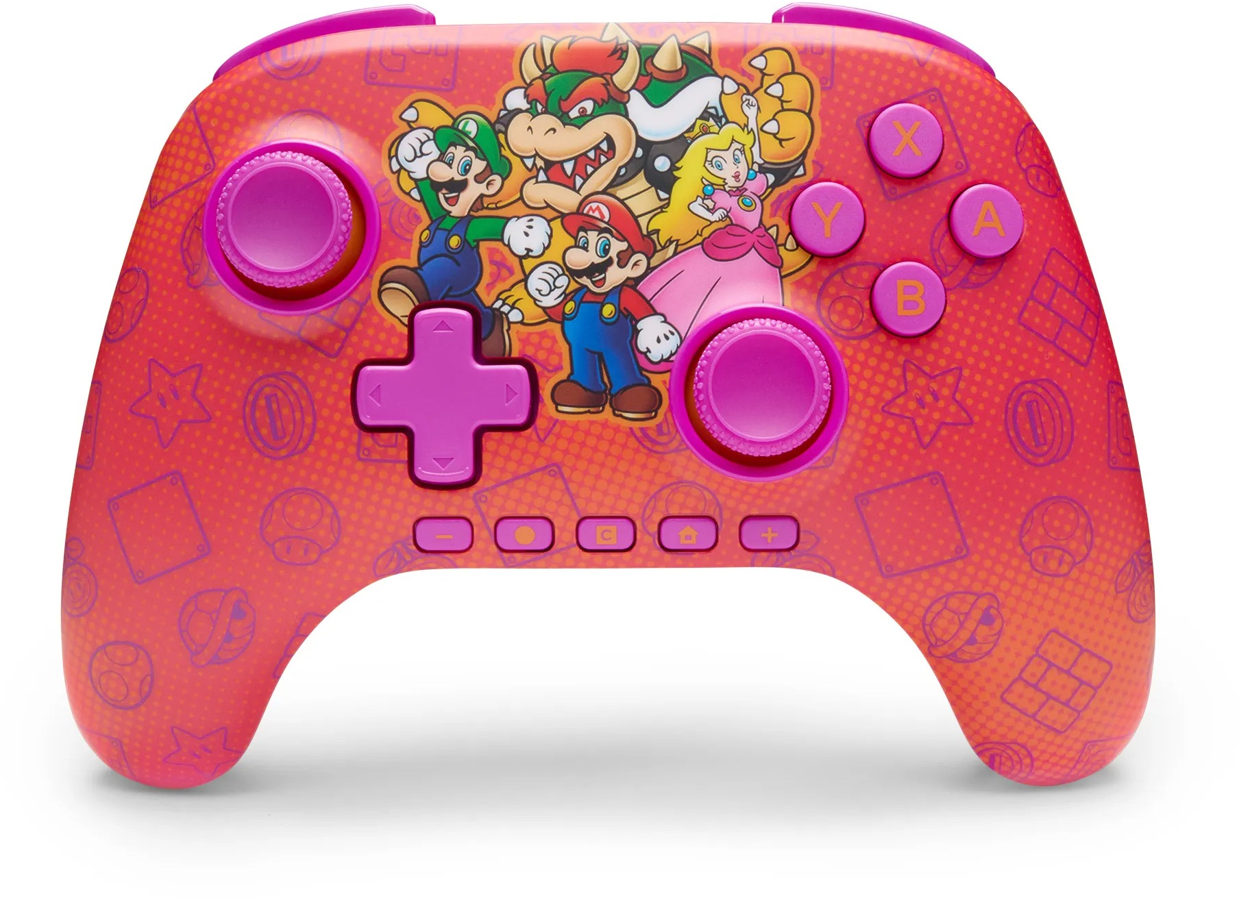 PowerA Advantage Wireless Controller for Nintendo Switch 2 - Super Mario and Friends