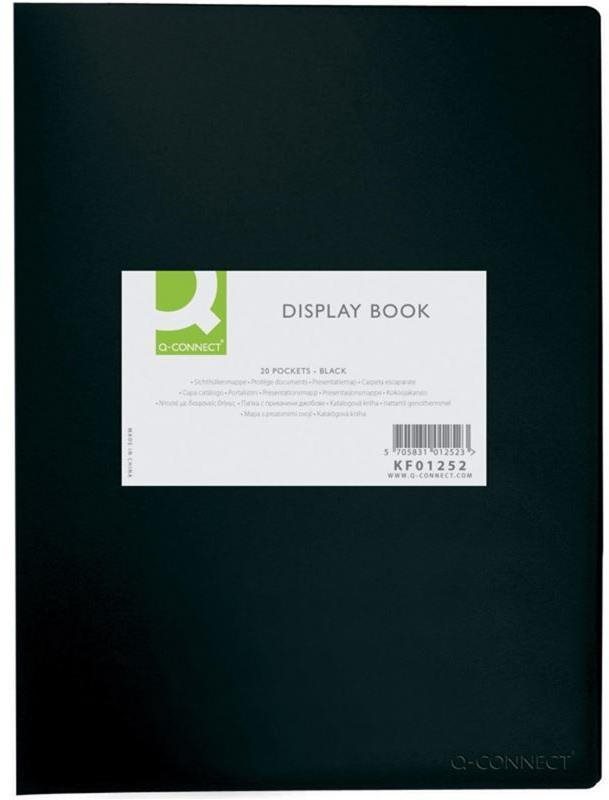 Q-CONNECT A4, 10 kapes, černá