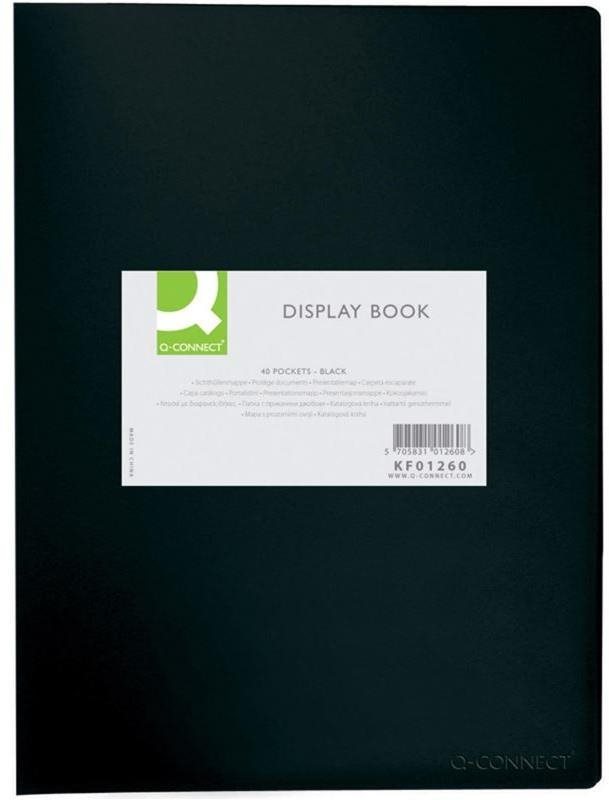 Q-CONNECT A4, 10 kapes, černá