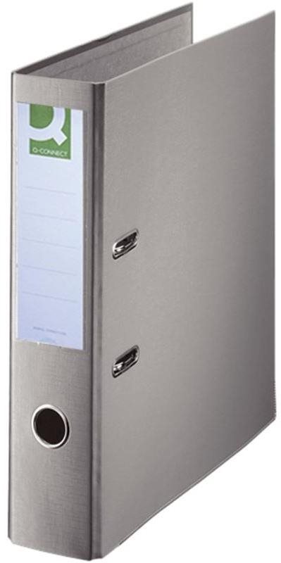 Q-CONNECT Master A4 50 mm šedý - spolehlivý šanon pro každodenní použití