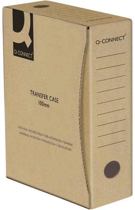 Archivační krabice Q-CONNECT 10 x 33.9 x 29.8 cm, hnědá