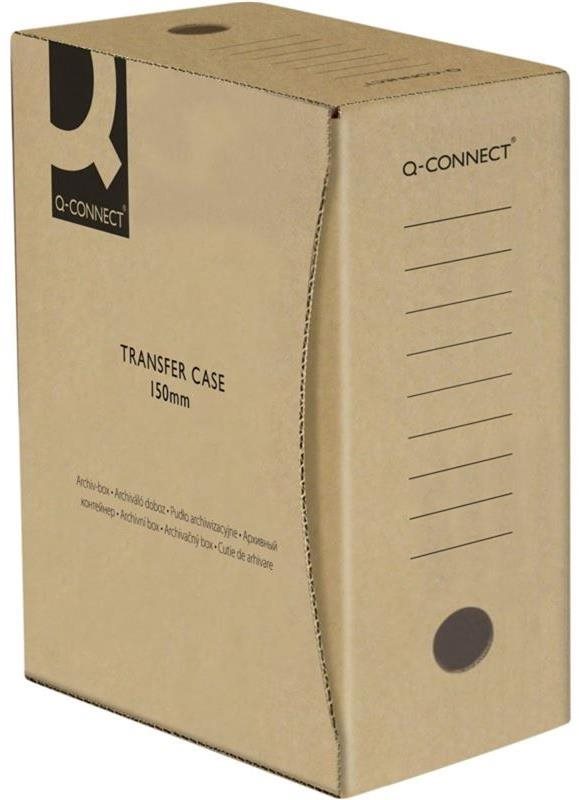 Archivační krabice Q-CONNECT 10 x 33.9 x 29.8 cm, hnědá