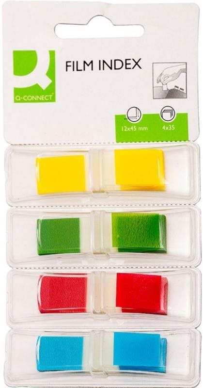 Q-CONNECT 12 x 45 mm, 4 x 35 lístků - poznamkový blok