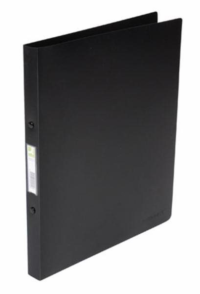 Desková papírna Q-CONNECT A4 25 mm, 4kroužkové, černé