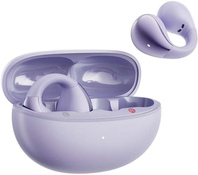 QCY QT33 AilyBuds Clear Purple