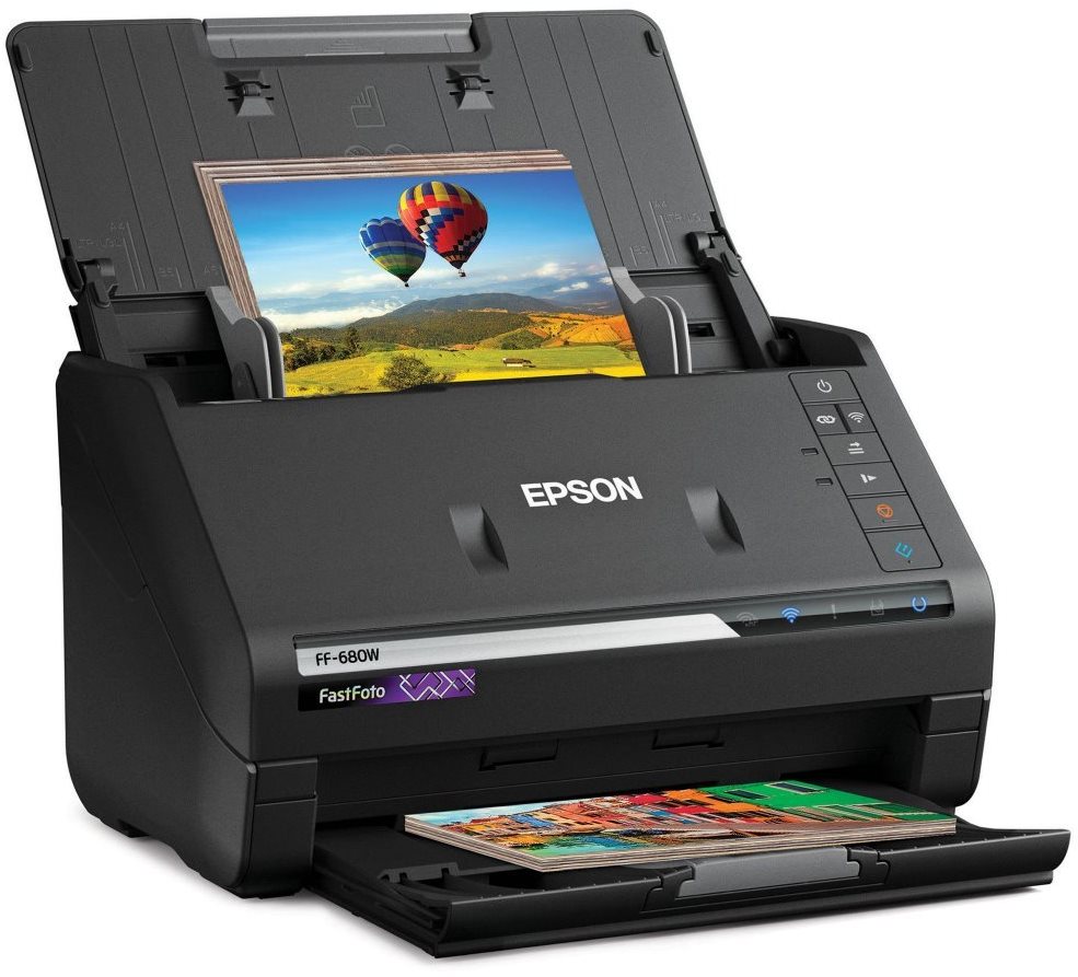 Epson FastFoto FF-680W - rychlý skener pro digitalizaci fotografií a dokumentů