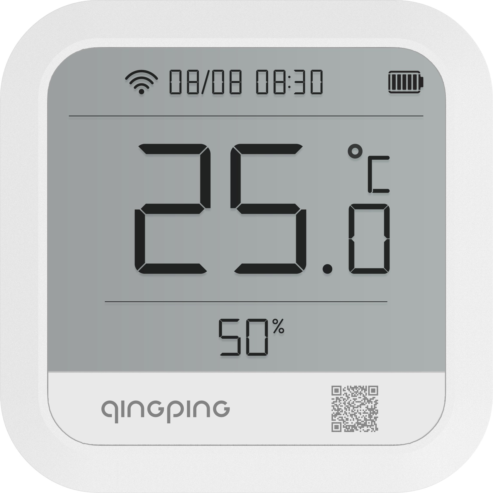 QINGPING Temperature & RH Monitor Pro S Wi-Fi - sleva 50% v QINGPING